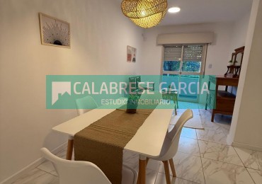 En venta departamento dos dormitorios , escritorio , dos baños , amoblado !